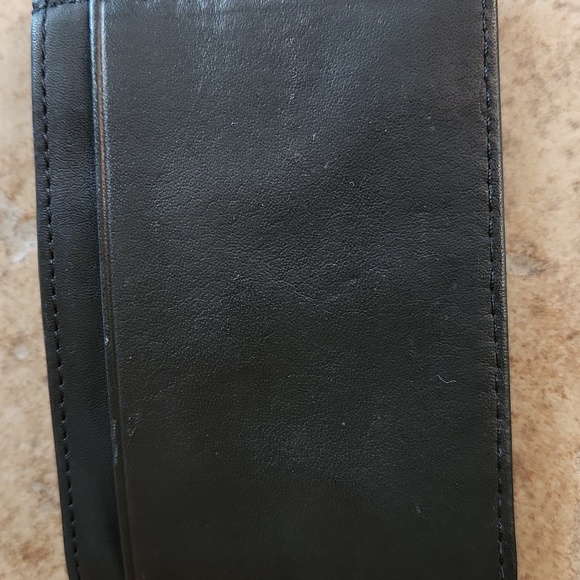 Marc New York Brown Leather Card Holder - Picture 3 of 6